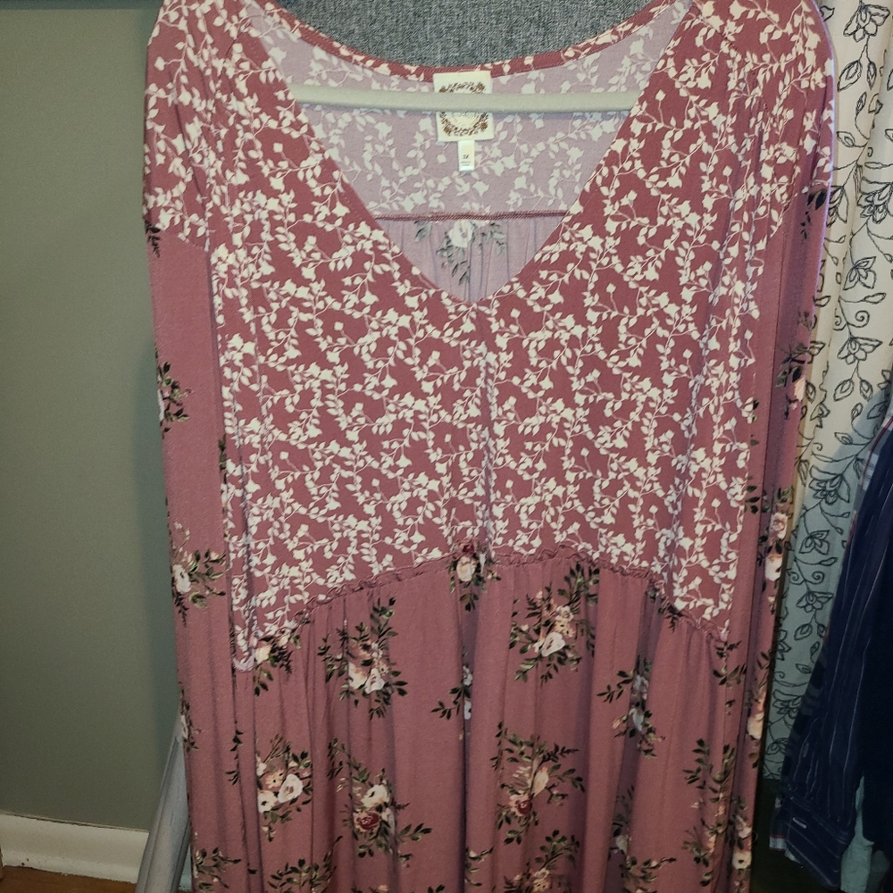 Boutique floral tunic